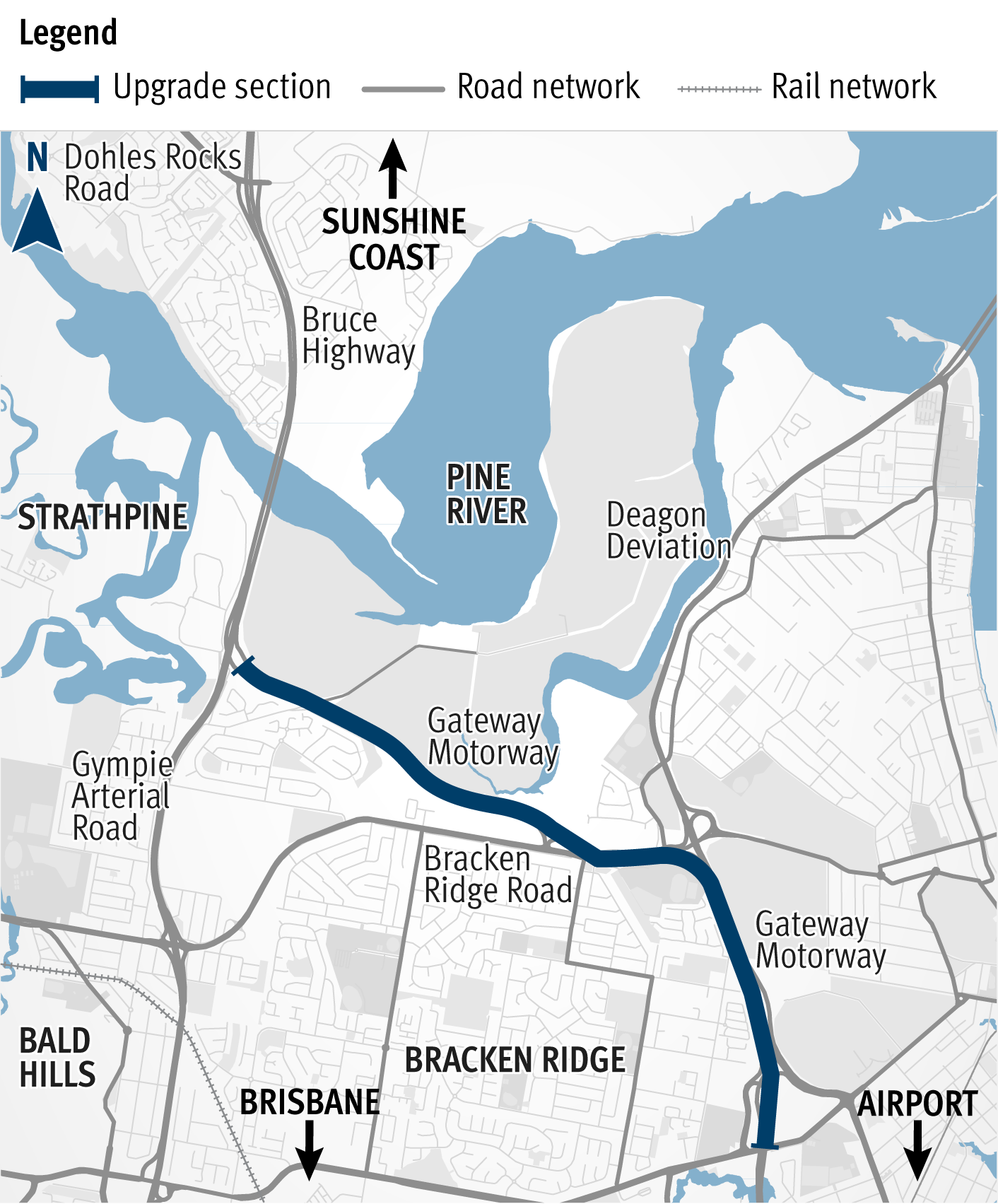 Gateway Motorway Bruce Highway Upgrades - October 2023
